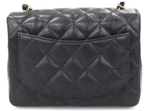 CHANEL Chain Shoulder Bag Mini Matelasse Caviar A35200 France Authentic 4187233 Hot Deal in US.